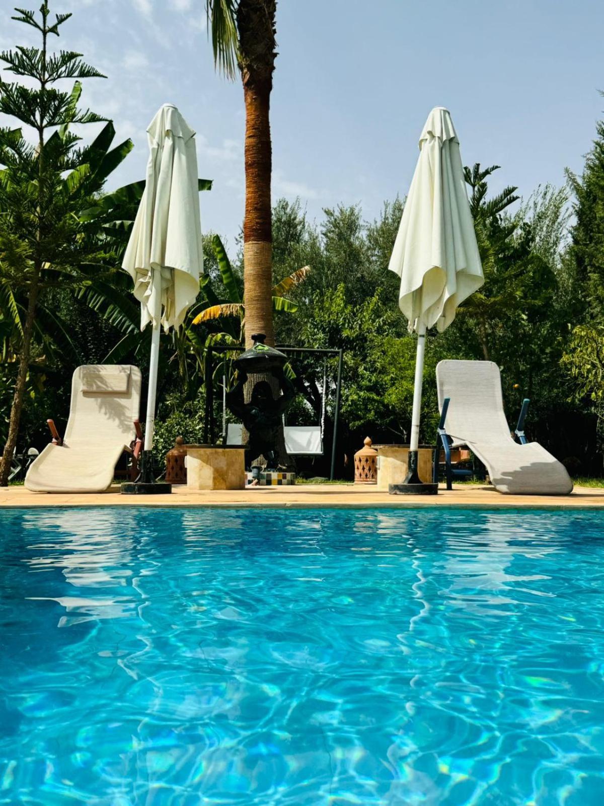 Ilafe Farmhouse, Villa Avec Piscine Chauffee Privee Et Jacuzzi Pour Familles Marrakesh Exterior photo